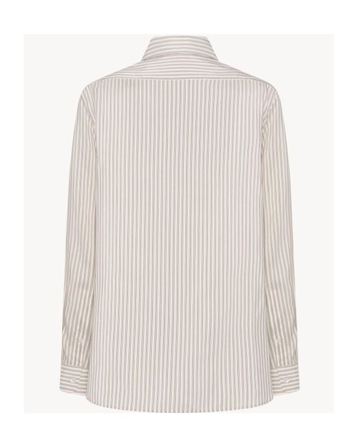 The Row White Vanda Shirt