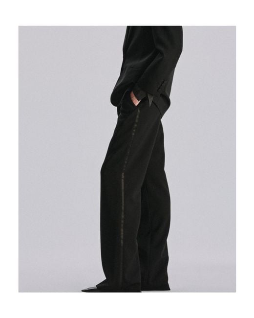 The Row Blue Lind Pant