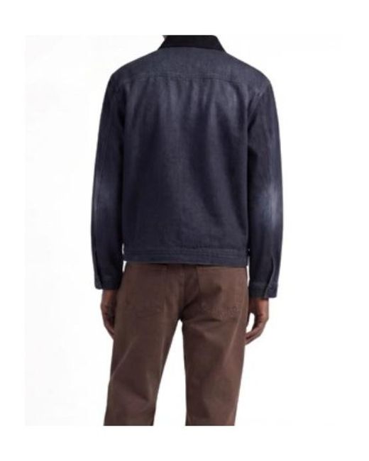 The Row Black Zip-Up Pocket Jacket for men