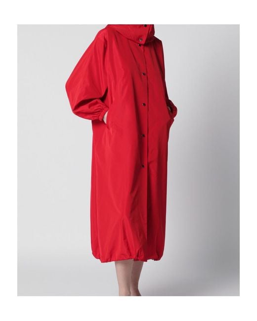 Rohe Red Long-Sleeve Casual Jacket