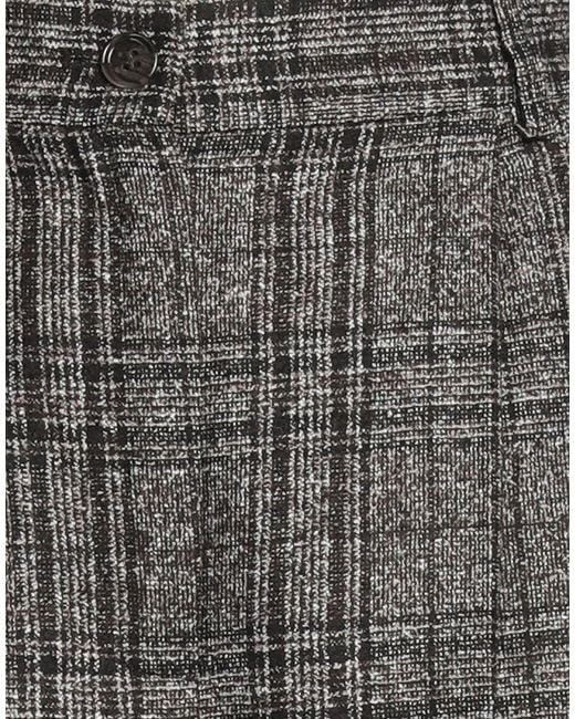 Dolce & Gabbana Gray Plaid Shorts