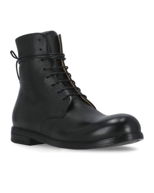 Marsèll Black Marsèll Zucca Media Lace-Up Ankle Boots for men