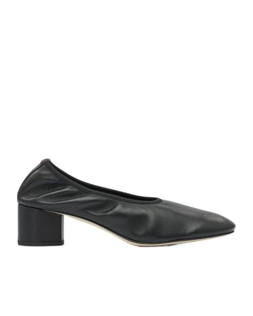 Aeyde Black Gemma Heeled Pumps