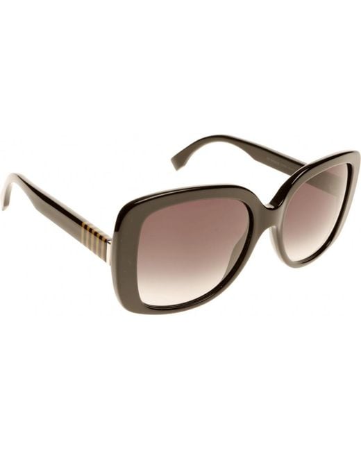 Fendi White Logo Details Sunglasses