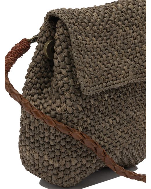 IBELIV Brown Flap Shoulder Bag