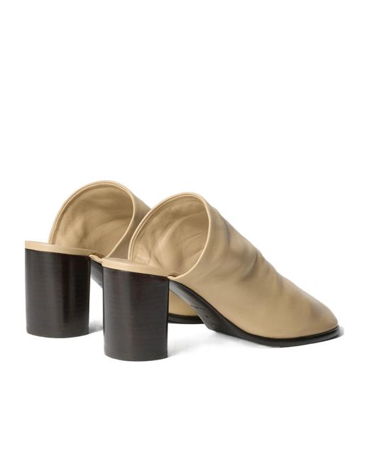 Lemaire White Glove Mules