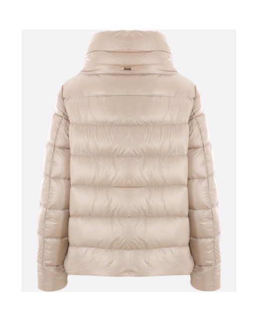 Herno Natural Right-Collar Down Jacket
