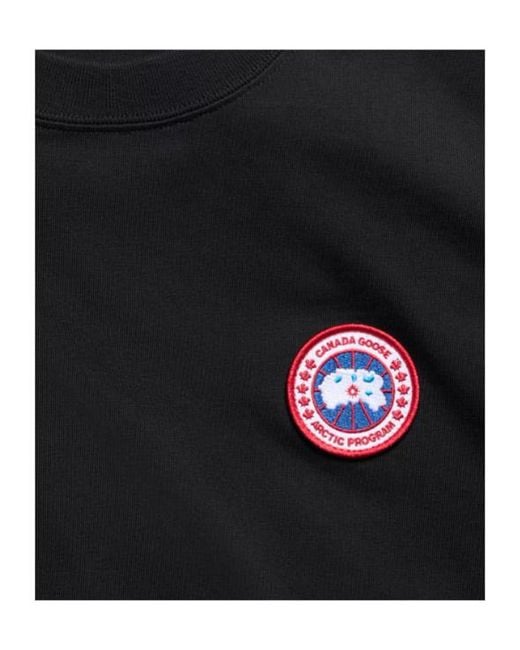 Canada Goose Black Vantage Long Sleeve T-Shirt for men