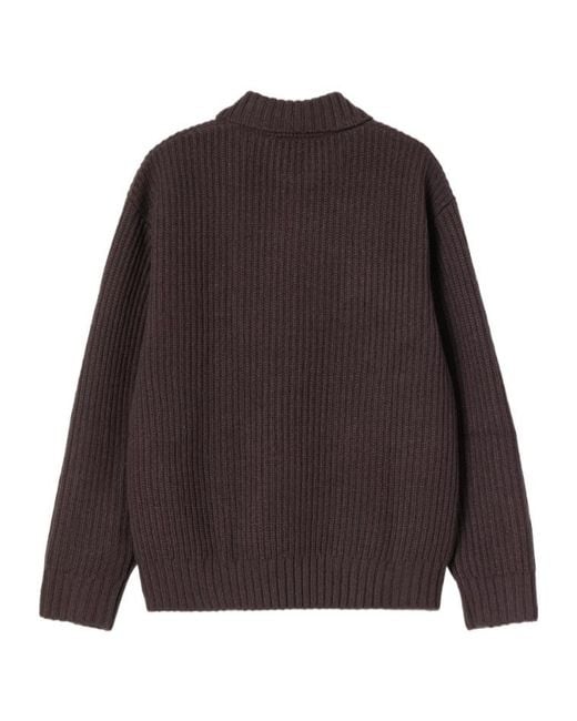 Carhartt Brown Chore Knit Jacket for men
