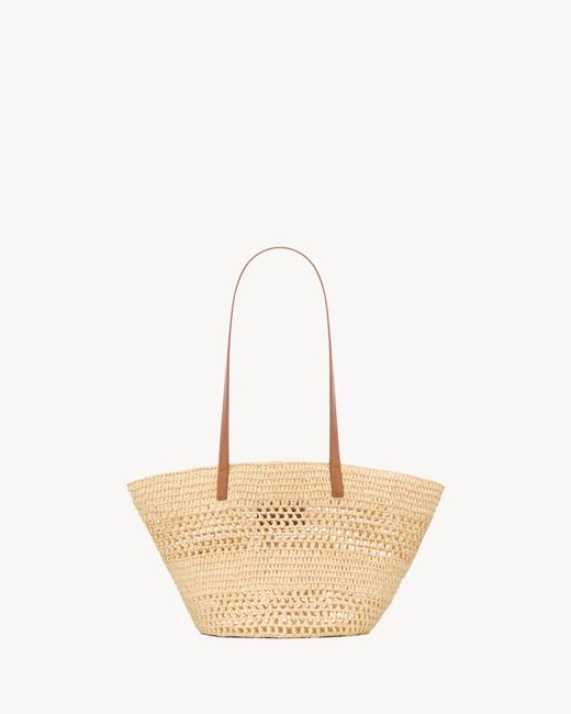 Saint Laurent Natural Panier Small
