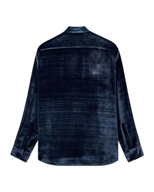Giorgio Armani Blue Shirt Regular Fit for men