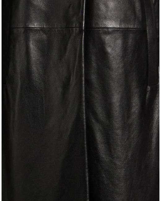 DIESEL Black Simple Long Coat