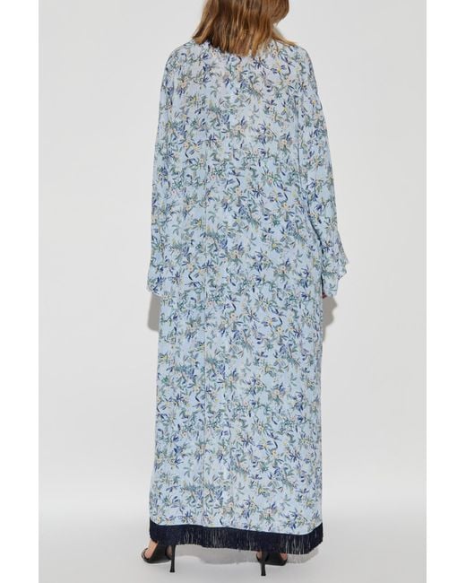 Zadig & Voltaire Blue Silk Coat