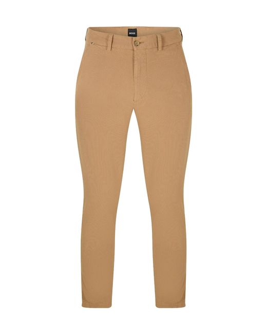 Boss Natural Versatile Straight-Leg Pants for men