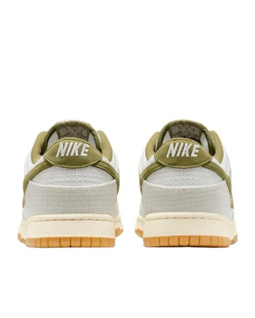 Nike White Dunk Low Retro Sneakers for men