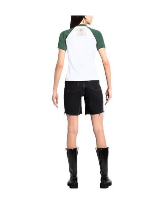 Jacquemus Green Color Block Printed T-Shirt