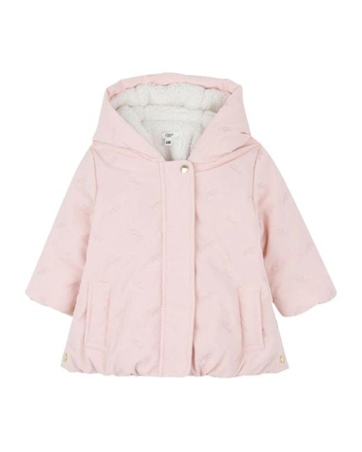 Chloé Pink Hooded Jacket