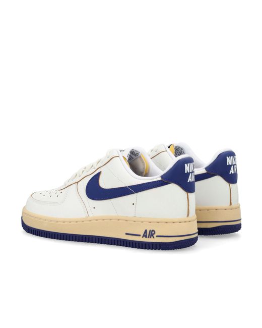 Nike Blue Air Force 1 Low-Top Sneakers for men