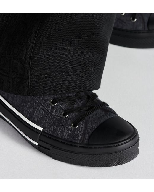 Dior B23 League Low-Top Sneaker in Black for Men | Lyst