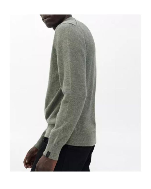 Rag & Bone Gray Declan Cashmere Polo Sweater for men