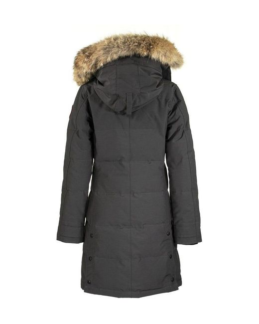 Canada Goose Gray Shelburne Hooded Down Jacket