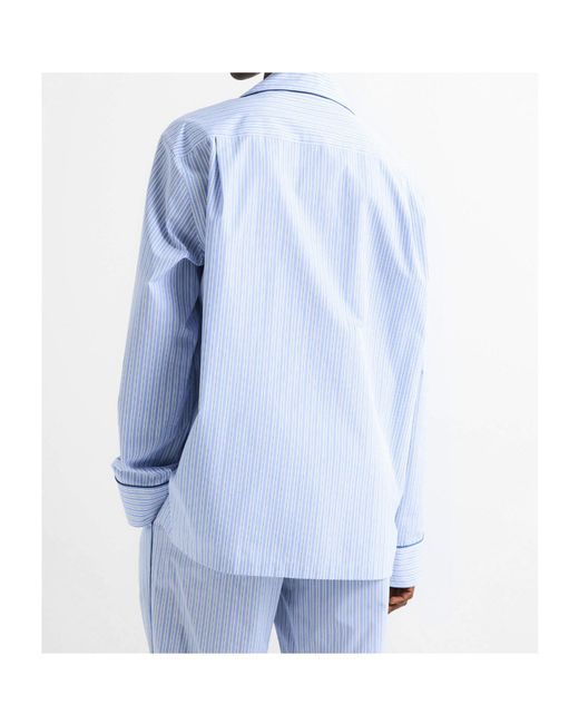 Dolce & Gabbana Blue Casual Long-Sleeve Shirt for men