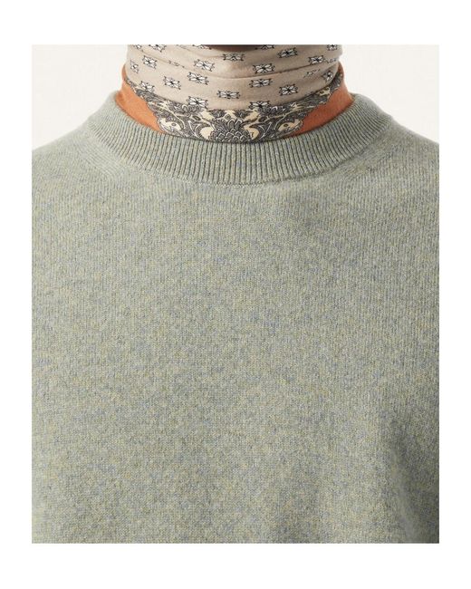 Loro Piana Gray Classic Crewneck for men