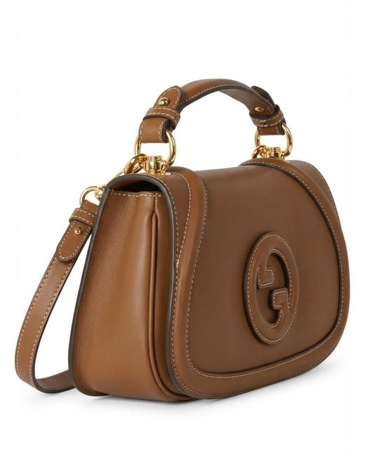 Gucci Brown Blondie Small Top Handle Bag