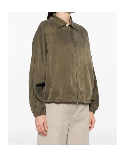 Herno Green Zip Jacket