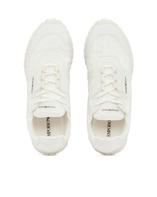 Emporio Armani White Sneakers for men