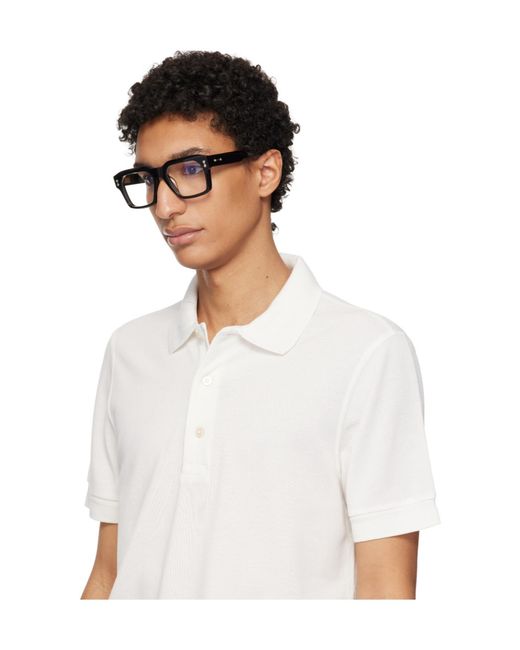 Akoni White Pegasus Full-Rimmed Glasses for men