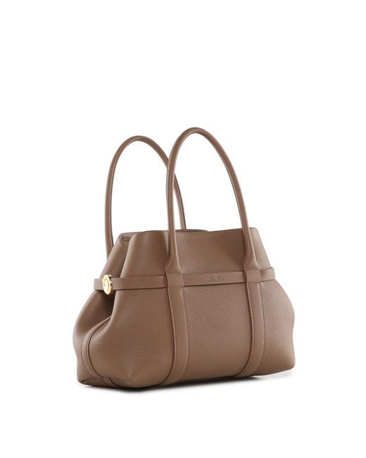 Loro Piana Brown Large Ghiera Tote Bag