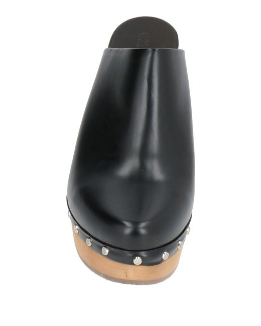 Isabel Marant Black Solid Colour Mules