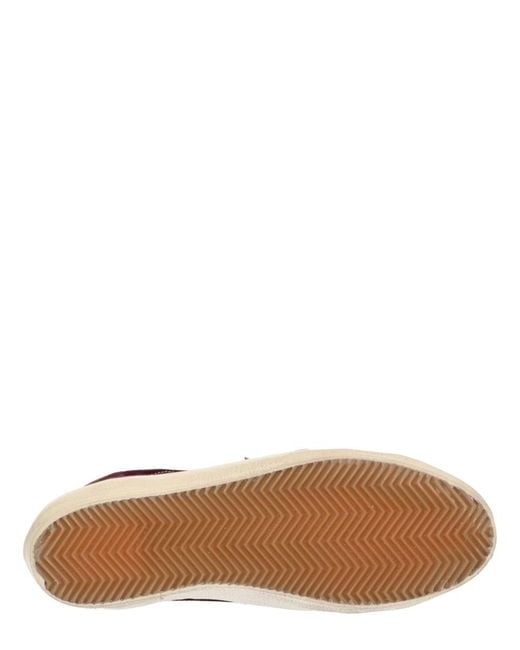Golden Goose Deluxe Brand Brown Super Star Lace-Up Sneakers for men