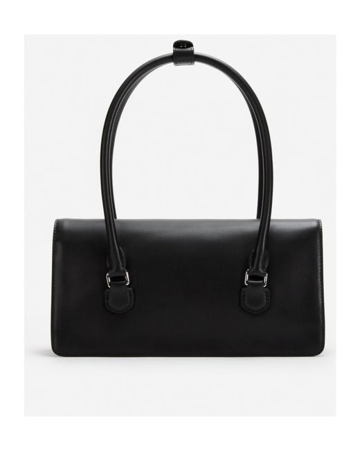 Self-Portrait Black Bow Embellished Tote Bag