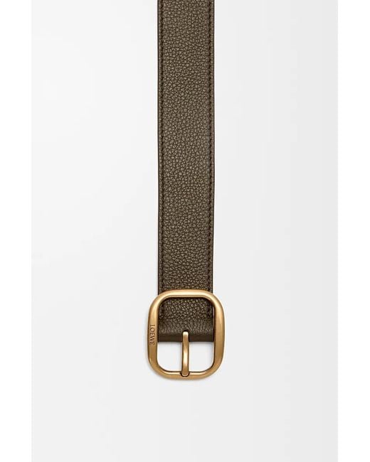Loewe White Rounded Soft Belt