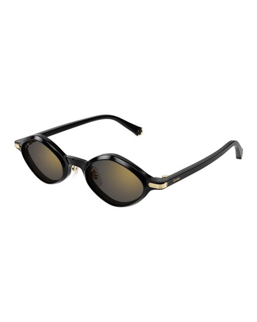 Cartier Metallic Polygonal Sunglasses for men