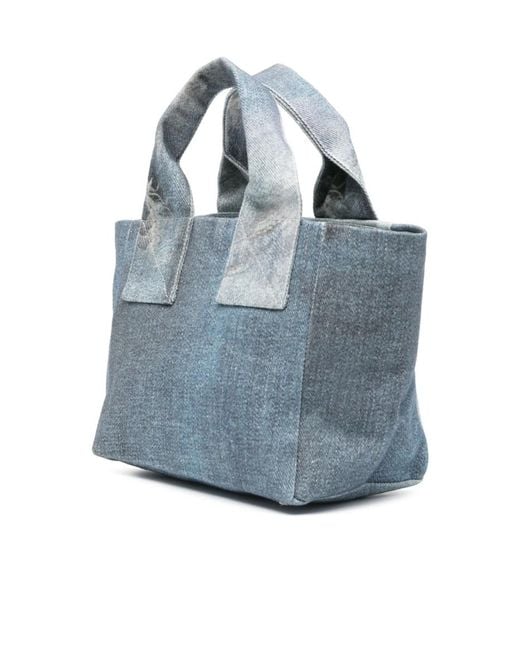 OTTOLINGER Blue Denim Tote Bag
