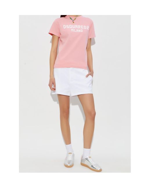 DSquared² Pink T-Shirts