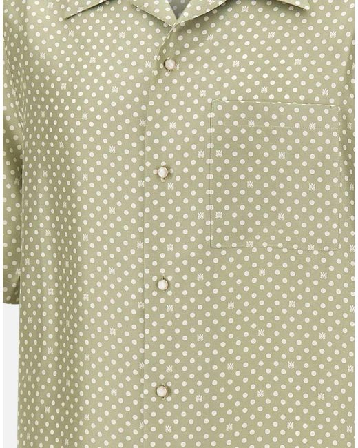 Amiri Multicolor Polka-Dot-Pattern Short-Sleeved Shirt for men