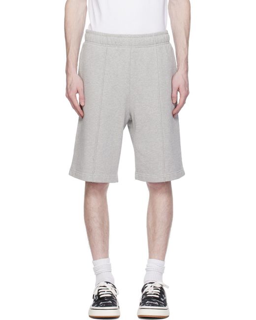 Ambush Gray Bermuda Logo Patch Shorts for men