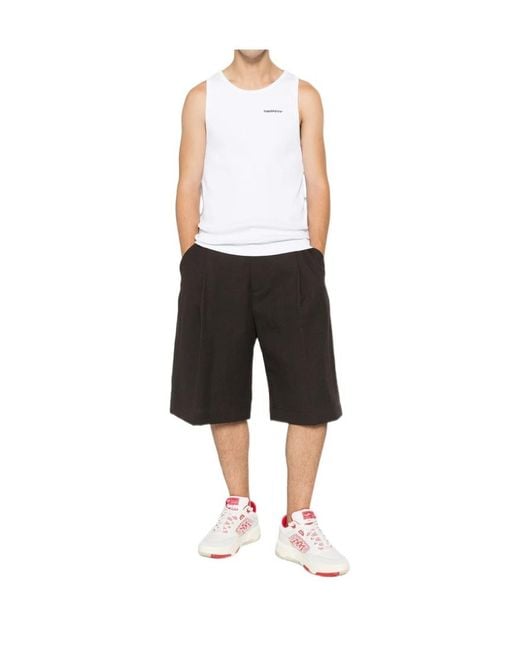 Casablanca Black Crew Neck Vest for men