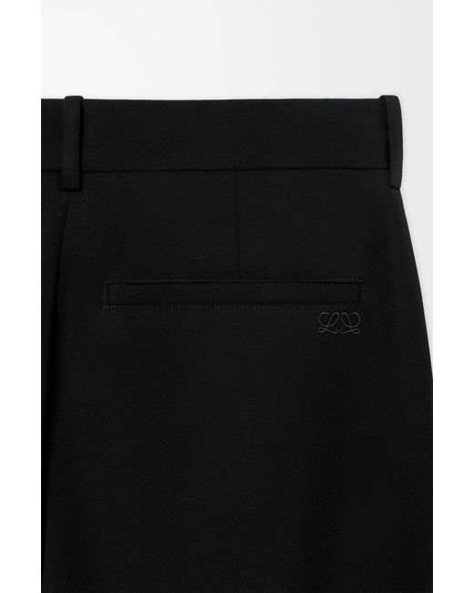 Loewe Black Straight-Leg Casual Pants for men