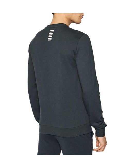 Emporio Armani Blue Logo Sweater for men