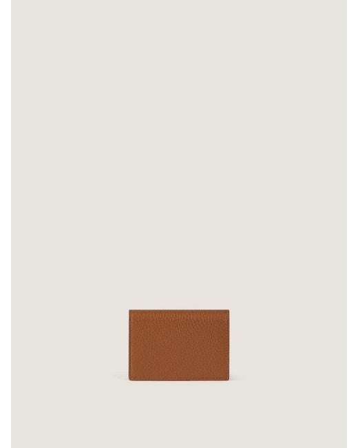 Givenchy Brown Flap Card Holder for men