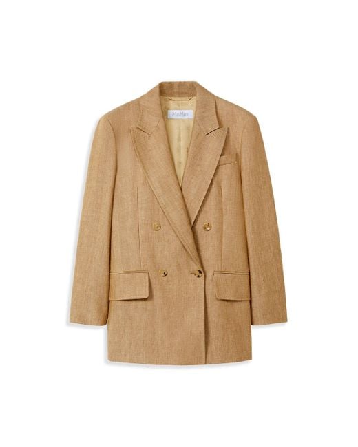 Max Mara Natural Chic Flaxlinen Jacket