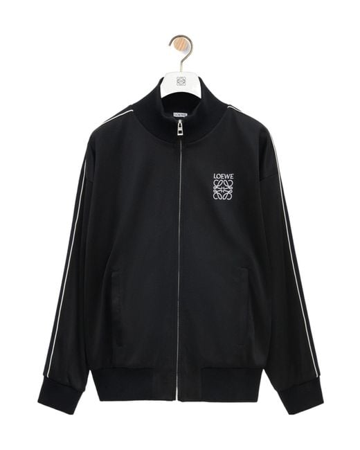 Loewe Black Monogram Track Jacket for men