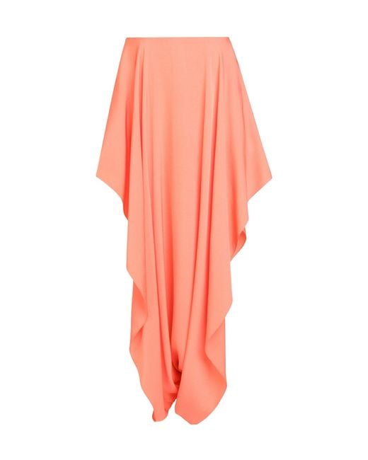 Alaïa Pink Peek Cady Skirt