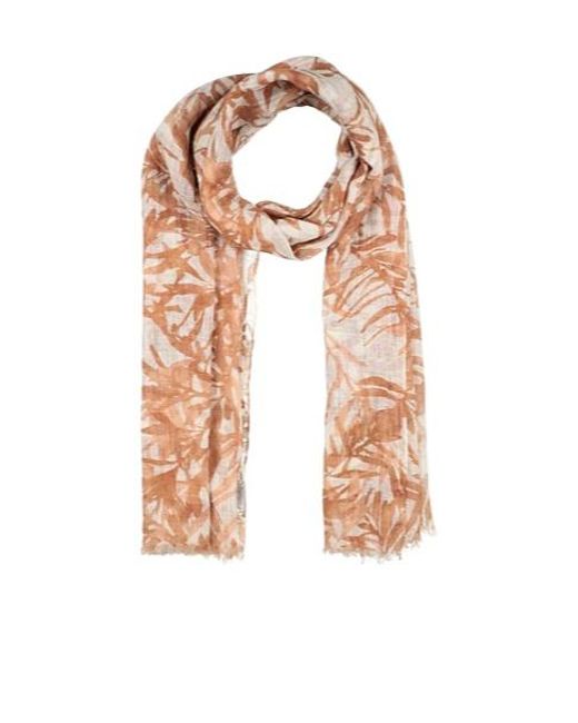 Brunello Cucinelli Pink Two-Tone Linen Tassel Shawl