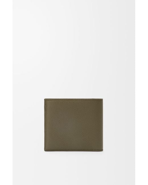 Loewe Green Bifold Coin Wallet for men